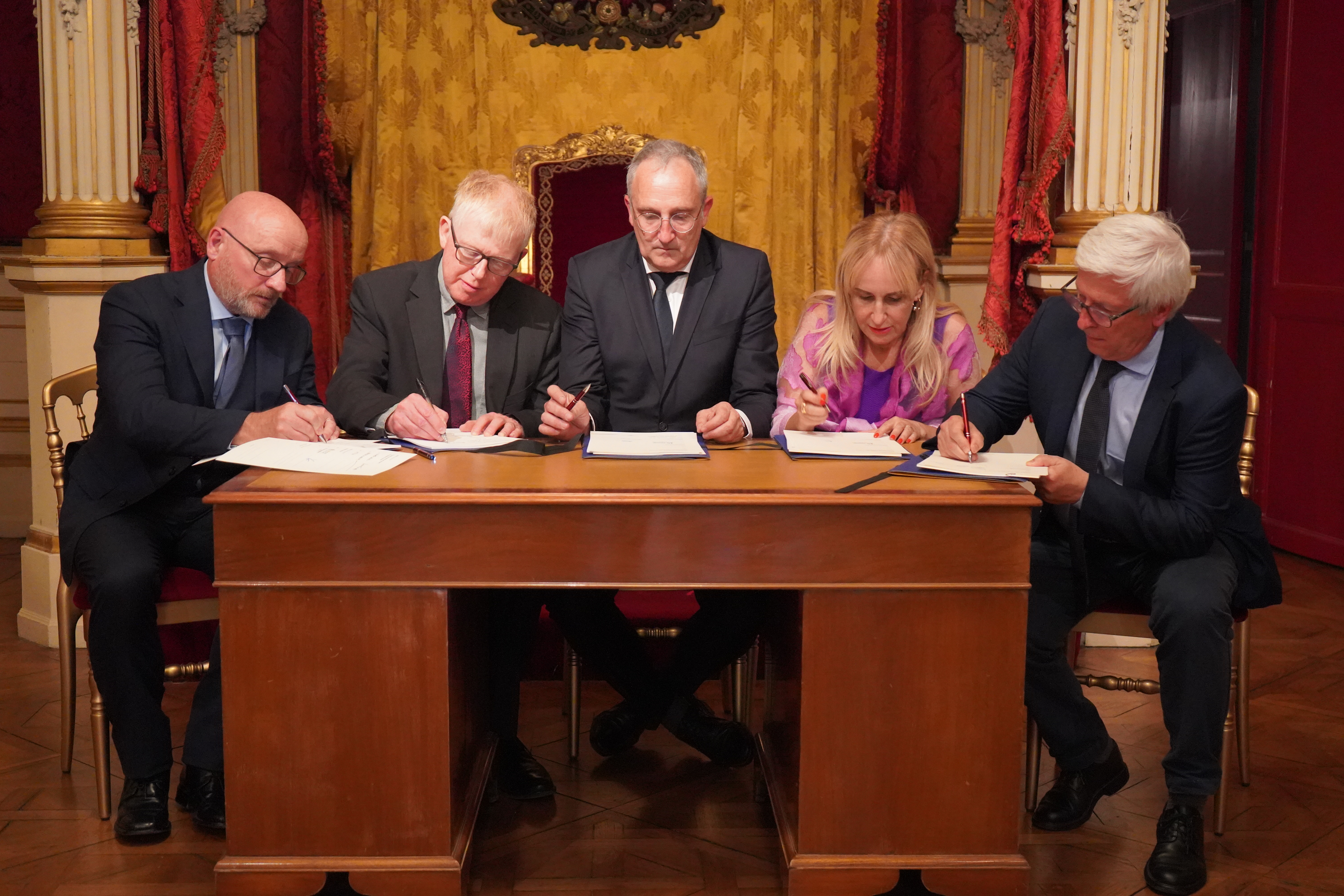 signature du protocole d'accord