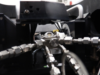 IRAS from upclose with the core mounted